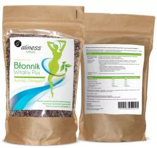 aliness Błonnik Witalny PLUS Acerola i FIBREGUM 0,5 kg 5902596935276 - Suplementy diety - miniaturka - grafika 3