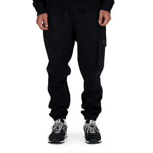 Spodnie New Balance MP41553BK - czarne - Spodnie sportowe męskie - miniaturka - grafika 1