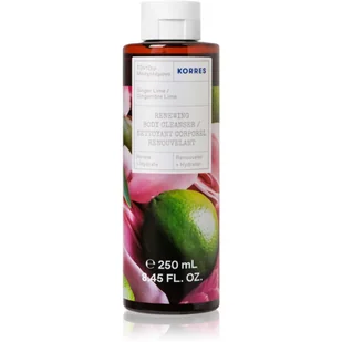 Korres GINGER LIME rewitalizujący żel pod prysznic, 250 ml 21007284 - Kosmetyki do kąpieli - miniaturka - grafika 1