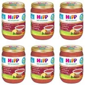 Dania dla dzieci - Hipp Barszczyk czerwony z delikatną wołowiną po 6. miesiącu zestaw 6 x 190 g Bio - miniaturka - grafika 1