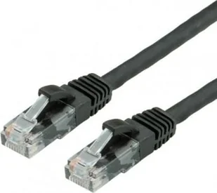 Value VALUE UTP PatchCord Kat.6, LSOH, czarny, 10m - Patchcordy - miniaturka - grafika 1
