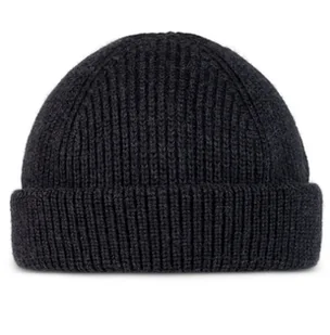 Czapka zimowa z wełny merino Buff Lifestyle Knitted Hat Ervin Graphite - Czapki damskie - miniaturka - grafika 1