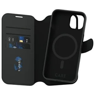 Etui do iPhone 14/13 CARE by PanzerGlass Tango Wallet 2w1 6,1" Czarny - Etui i futerały do telefonów - miniaturka - grafika 2