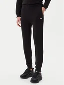 Spodnie sportowe damskie - Fila Spodnie dresowe Lucerna FAW1055 Czarny Regular Fit - miniaturka - grafika 1