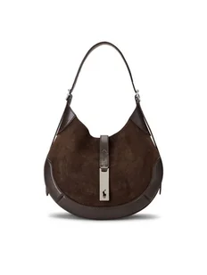 Polo Ralph Lauren Torebka 428945972001 Brązowy - Torebki damskie - miniaturka - grafika 1