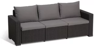 Allibert Sofa ogrodowa California, 7 części, grafit, 231565 Jardin - Ławki ogrodowe - miniaturka - grafika 1