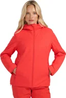 Kurtki narciarskie - Kurtka narciarska damska 4F F0954 czerwona 4FWAW25TTJAF0954 62S XL - miniaturka - grafika 1