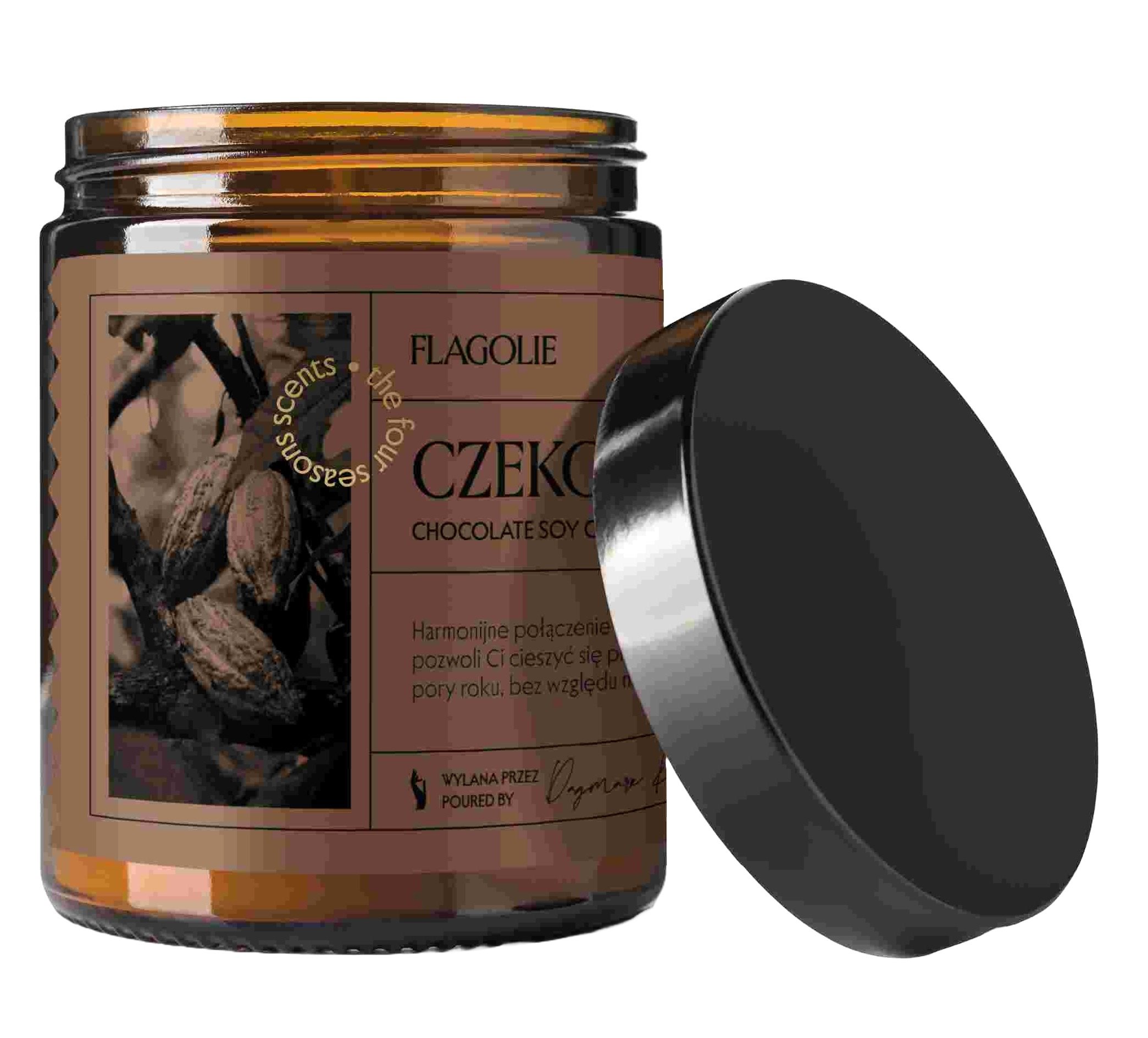 Flagolie Fourseasons Zapachowa Świeca sojowa Czekolada