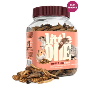ONERS Little One Mix Owadów Przysmak Dla Gryzoni 75 g - Przysmaki dla psów - miniaturka - grafika 2