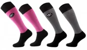 Skarpetki jeździeckie - COMODO Kolanówki jeździeckie Equestrian Lurex Socks - miniaturka - grafika 1