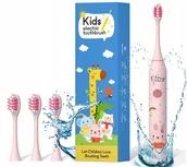 Szczoteczki do zębów dla dzieci - Szczoteczka Elektryczna Soniczna dla dzieci KRÓLIK - miniaturka - grafika 1