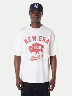 New Era T-Shirt 60596287 Biały Regular Fit - Koszulki męskie - miniaturka - grafika 1