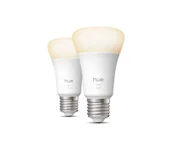 Systemy inteligentnych domów - Philips Hue White A60 E27 1100 2szt. - miniaturka - grafika 1