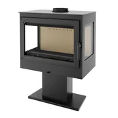 Piece wolnostojące - Nordflam Piec kominkowy Ragusa 83x62x40 - miniaturka - grafika 1