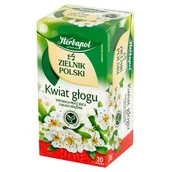 Herbata - Herbapol Herbapol Zielnik Polski Kwiat głogu Herbatka ziołowa 40 g (20 x 2 g) - miniaturka - grafika 1