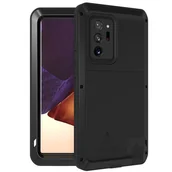 Etui i futerały do telefonów - Love Mei Etui Pancerne Galaxy Note 20 Ultra, czarne 6932809615601 - miniaturka - grafika 1