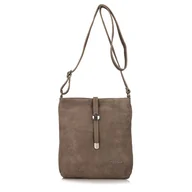 Torebki damskie - Listonoszka ze srebrnymi elementami Toscanio A88 - miniaturka - grafika 1