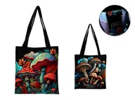 Torebki damskie - Torba na ramię - Grzybki halucynki (CARMANI) - miniaturka - grafika 1