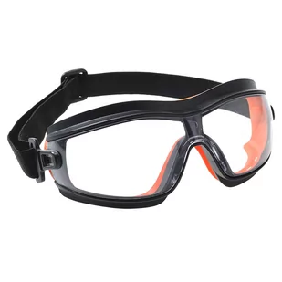 PORTWEST Ultralekkie gogle ochronne PW26 PORTWEST - przezroczyste (PW26CLR) PW26CLR - Ochrona oczu i twarzy - miniaturka - grafika 1