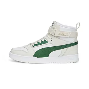PUMA Męskie trampki RBD Game, biało-winorowe, szare złoto, 4,5 UK - Trampki męskie - miniaturka - grafika 1