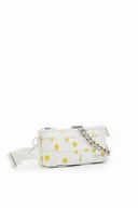 Torebki damskie - Desigual Women's BOLS_New Splatter DORT Accessories PU Across Body Bag, Yellow, żółty - miniaturka - grafika 1