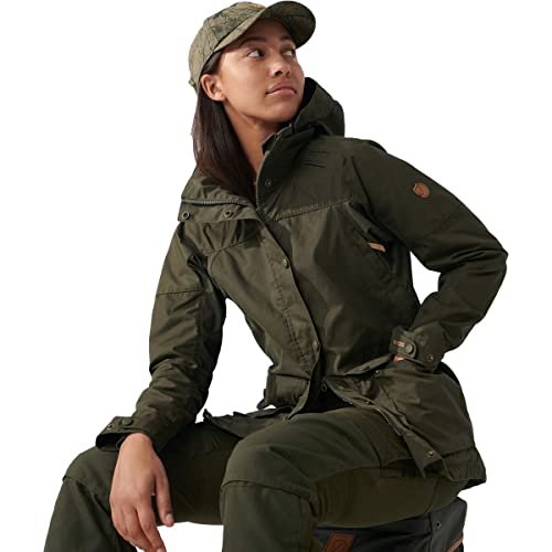 Fjällräven Damska kurtka Forest Hybrid W, ciemny leśny zielony, XXS, Ciemna zieleń leśna., XXS