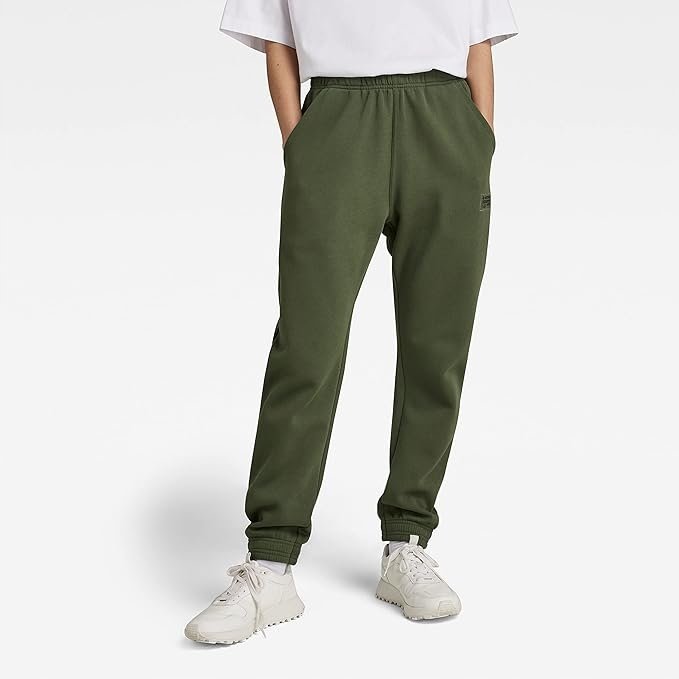 G STAR RAW KLASYCZNE SPODNIE DRESOWE KHAKI ŚCIĄGACZE XS 6FA