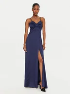 Sukienki - Rinascimento Sukienka wieczorowa CFC0120638003 Granatowy Regular Fit - miniaturka - grafika 1