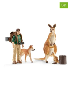 Schleich 9-częściowy zestaw "Outback Adventures" - 3+ - Zabawki kreatywne - miniaturka - grafika 1