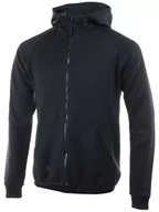 Bluzy męskie - Męska Bluza Do Biegania Rogelli Training Hoodie | Black - Rozmiar M - miniaturka - grafika 1