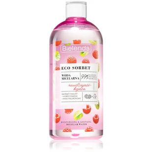 Bielenda Eco Sorbet Malina Woda Micelarna 500 ML - Płyny micelarne - miniaturka - grafika 1