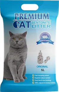 Żwirek dla kota Triton Premium Cat Żwirek Bentonitowy Zbrylający - Naturalny dla kota 5L - Żwirek dla kotów - miniaturka - grafika 1