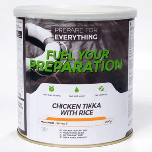 Liofilizat bezglutenowy w puszce Fuel Your Preparation Tikka z kurczakiem 800 g - Racje żywnościowe - miniaturka - grafika 1