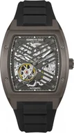 Zegarki męskie - Zegarek męski KENNETH COLE KCWGZ0046102 czarny sportowy skeleton - miniaturka - grafika 1
