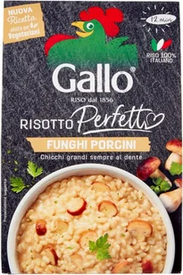 Risotto z grzybami Risotto Funghi Porcini 175g - Gallo - Szybkie dania obiadowe - miniaturka - grafika 1