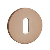 Klamki - Rozeta Na Klucz Krótka Okrągła Slim Miedź Szczotkowana Kuchinox - miniaturka - grafika 1