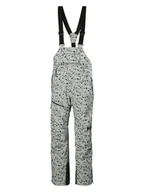 Spodnie narciarskie - Helly Hansen Spodnie narciarskie "Powderqueen" w kolorze szarym - miniaturka - grafika 1