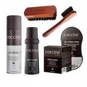 Środki do obuwia i ubrań - 6w1 Pielęgnacja i Renowacja Zestaw Coccine dla Eleganckiego Wyglądu Czarny - miniaturka - grafika 1