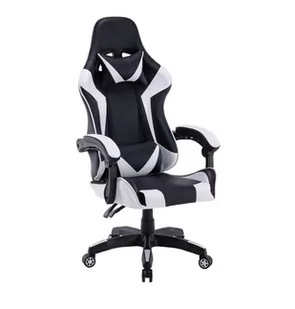 TOP E SHOP FOTEL OBROTOWY GAMINGOWY KRZESŁO REMUS BIAŁY - Fotele gamingowe - miniaturka - grafika 1