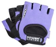 Rękawice do ćwiczeń - Rękawice fitness Power System  Rukavice Pro Grip Fialové XS - miniaturka - grafika 1