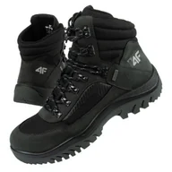 Buty sportowe męskie - Buty trekkingowe 4F M OBMH253 22S czarne - miniaturka - grafika 1