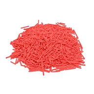 Dodatki do ciast w proszku - Pałeczki Cukrowe Czerwone 1 kg Do Dekoracji Słodkości - miniaturka - grafika 1