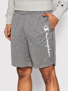 CHAMPION Szorty sportowe 217118 Szary Athletic Fit - Spodnie sportowe męskie - miniaturka - grafika 1