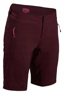 Spodenki rowerowe damskie Silvini Patria plum S - Spodenki rowerowe - miniaturka - grafika 1