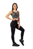 Spodnie sportowe damskie - Legginsy damskie Nebbia Leggings Classic Performance high waist 403 black XS - miniaturka - grafika 1