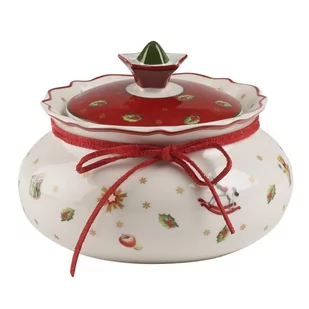 Villeroy & Boch Toy's Delight Pojemnik mały wysokość: 10 cm 14-8585-4556 - Pozostałe akcesoria świąteczne - miniaturka - grafika 1