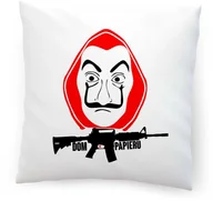 Gadżety dla niej i dla niego - Poduszka DOM Z PAPIERU LA CASA DE PAPEL - miniaturka - grafika 1