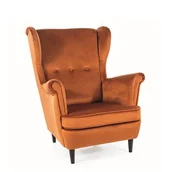 Fotele - Fotel LORD Signal Cynamonowy - miniaturka - grafika 1