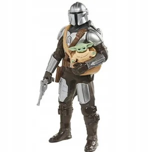 Star Wars - Galactic Action - The Mandalorian - The Mandalorian And Grogu - Figurki dla dzieci - miniaturka - grafika 1