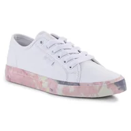 Buty sportowe damskie - Buty DC Shoes W ADJS300295-PPF białe - miniaturka - grafika 1